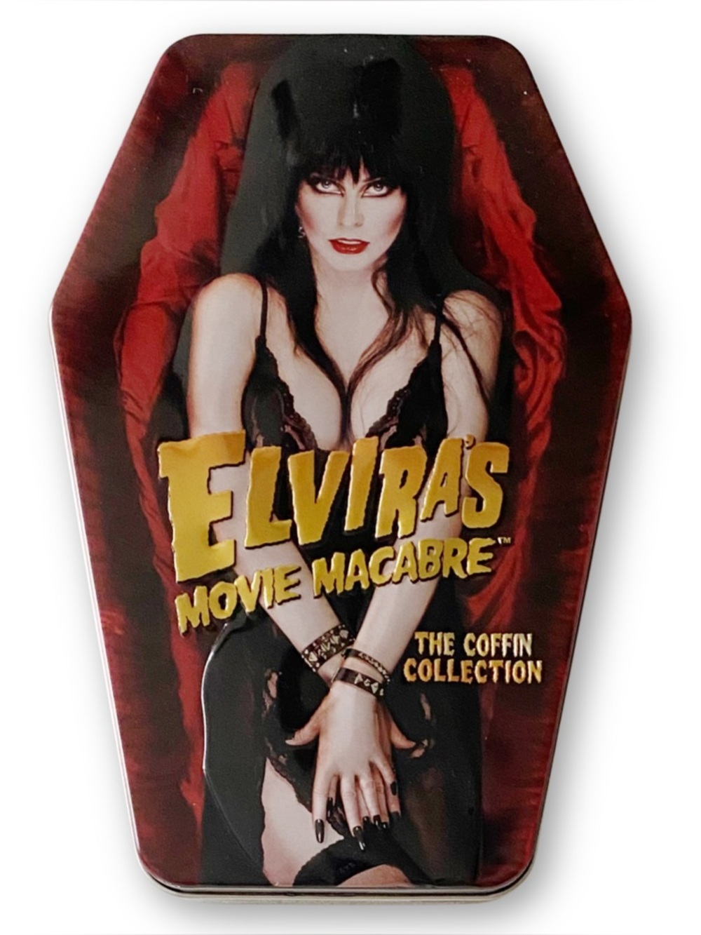 Elvira's Movie Macabre 2014 The Coffin Collection 13-Disc DVD Movie Tin Box Set